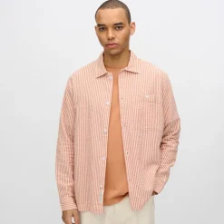 Herre Francis Langærmet Skjorte 1235 Sandstorm