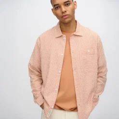 Herre Francis Langærmet Skjorte 1235 Sandstorm