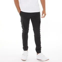 Herre Frenton Cargo Bukser Sort