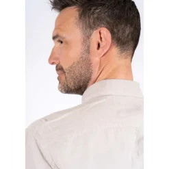 Herre Frey Kortærmet Skjorte Ultra Let Sand