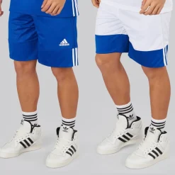 Herre 3G Speed Reversible Basketball Shorts Collegiate Royal/Hvid