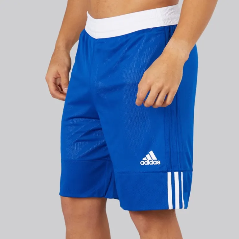 Herre 3G Speed Reversible Basketball Shorts Collegiate Royal/Hvid