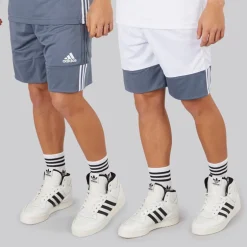 Herre 3G Speed Reversible Basketball Shorts Onix/Hvid