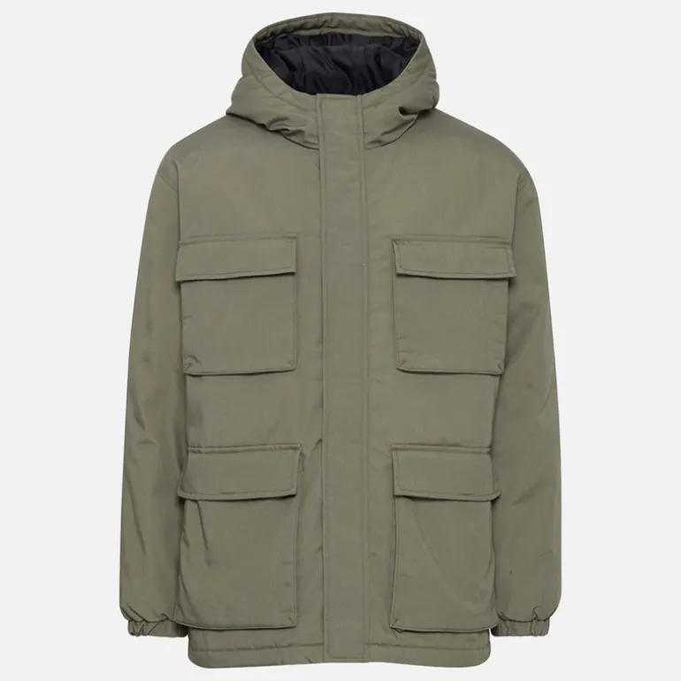 Herre Gaben Utility Jakke Dusty Olive