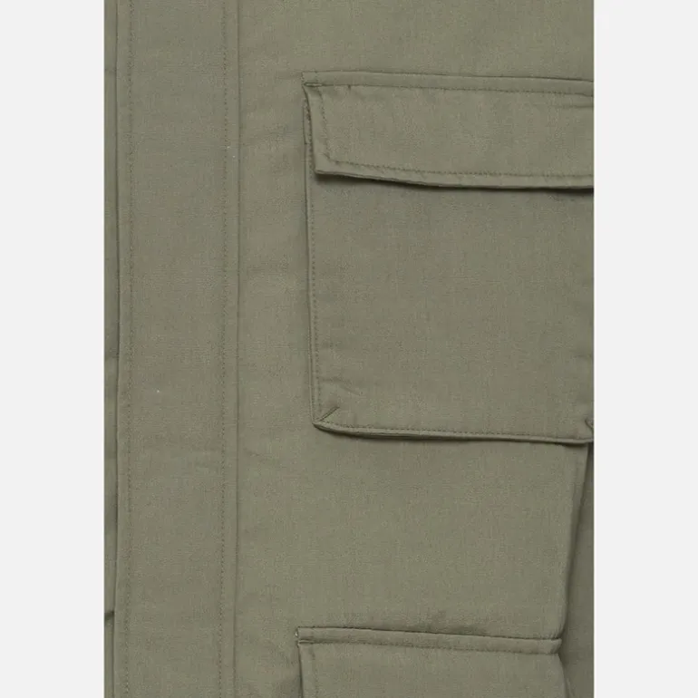 Herre Gaben Utility Jakke Dusty Olive