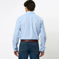 Herre Greg Skjorte Light Blue