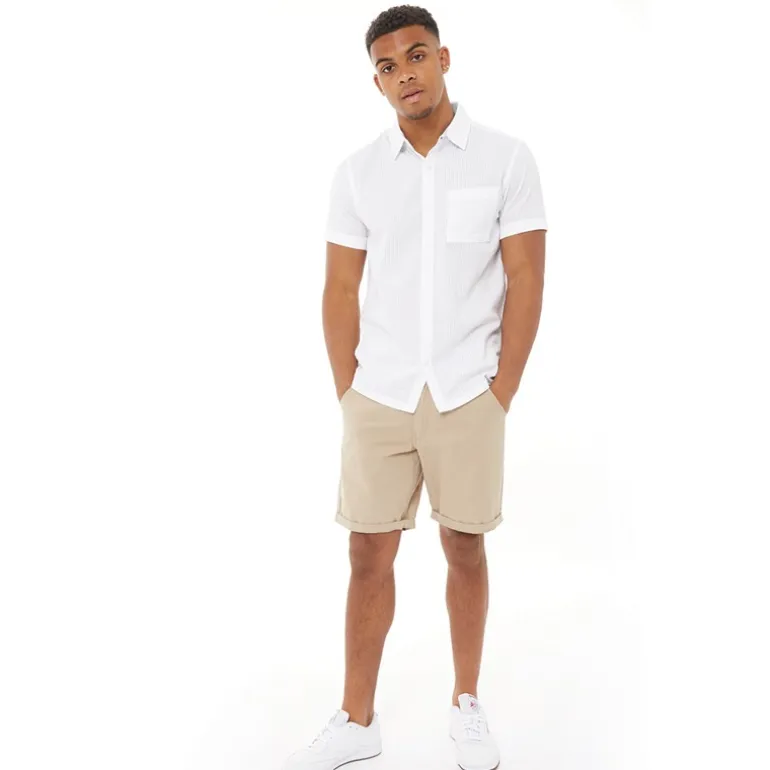 Herre Hampson Chino Shorts Sten