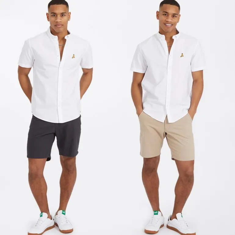 Herre Hansen Chino Shorts Topak Navy/Stone