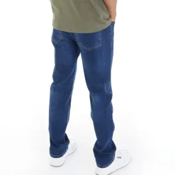 Herre Harlow Jeans Med Lige Ben Blå