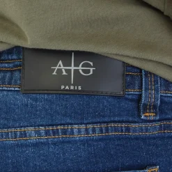 Herre Harlow Jeans Med Lige Ben Blå