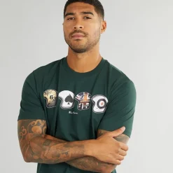 Herre Helmets T-shirts Grøn