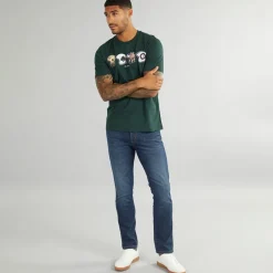 Herre Helmets T-shirts Grøn