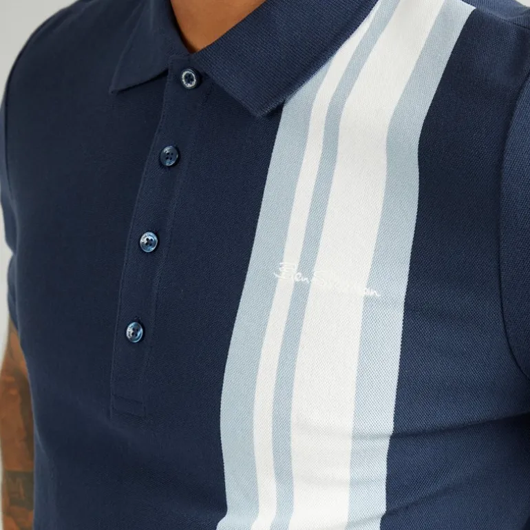 Herre House Mod Kortærmet poloer Blå