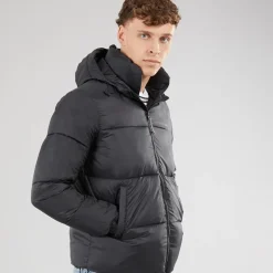 Herre Hættejakke Sort