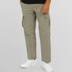 Herre Karl Kurtis Snap Cargobukser Grå