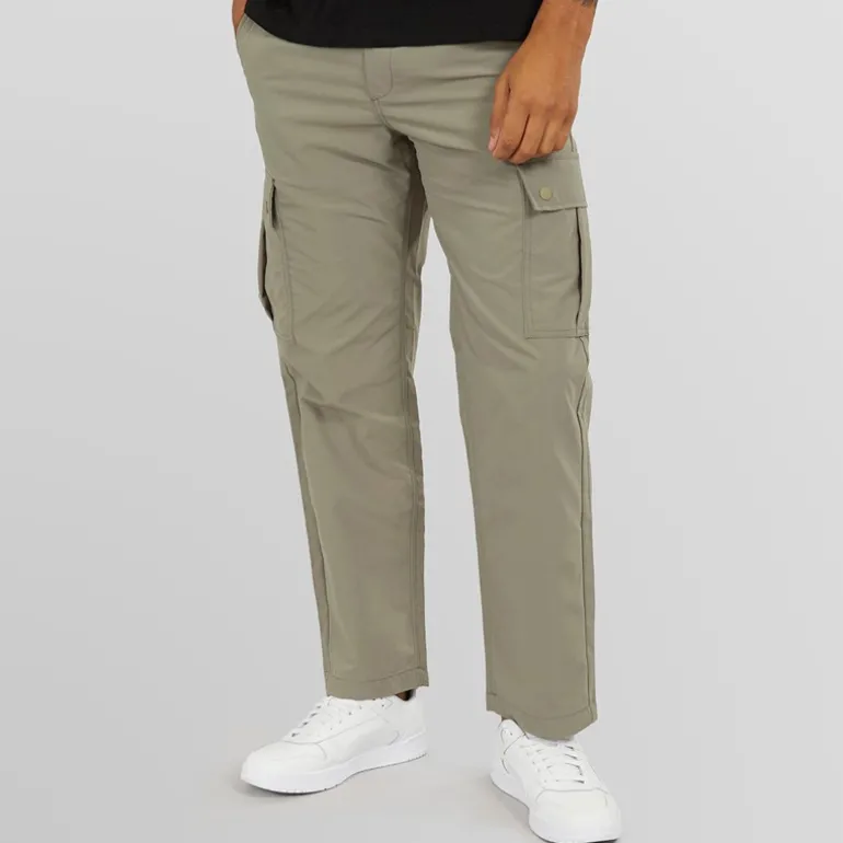 Herre Karl Kurtis Snap Cargobukser Grå