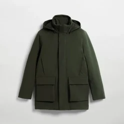 Herre Kean Pet Poly Bonded 5K Jakke Shelter Grøn