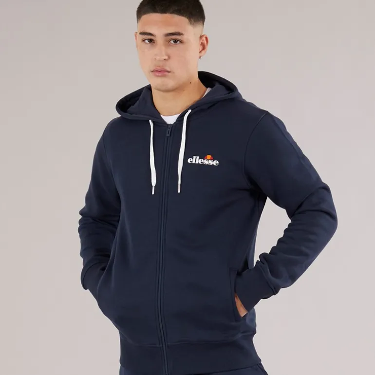 Herre Klemerio Full Zip Hættetrøje Navy
