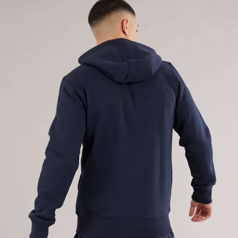 Herre Klemerio Full Zip Hættetrøje Navy