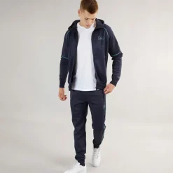 Herre Kraftworks Tricot Træningsdragt Navy/​Grøn