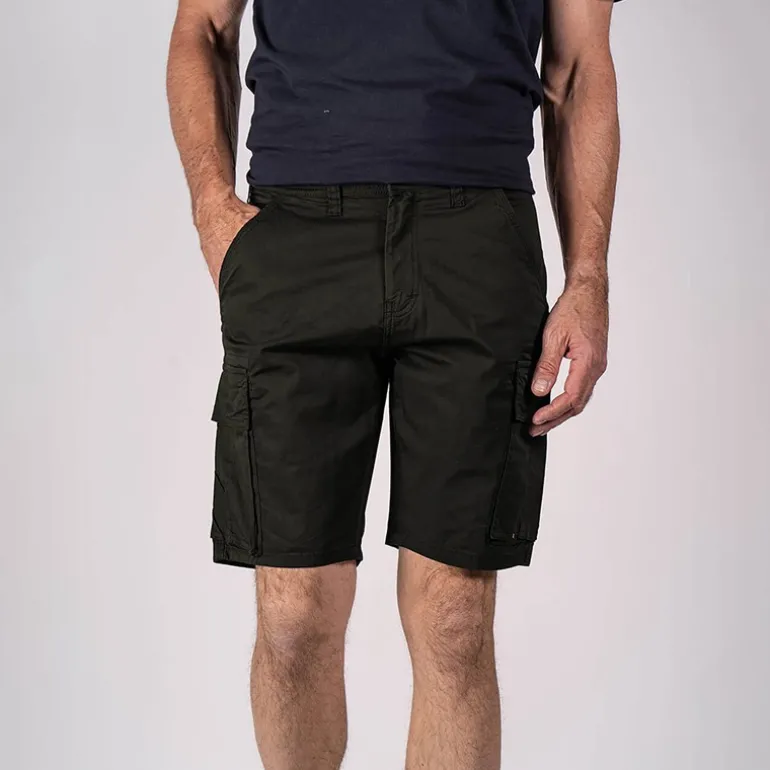 Herre Lanton Shorts Olivengrøn