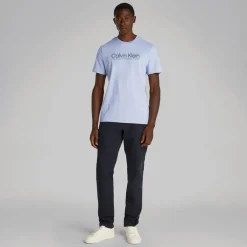 Herre Logo T-Shirt Zen Blå