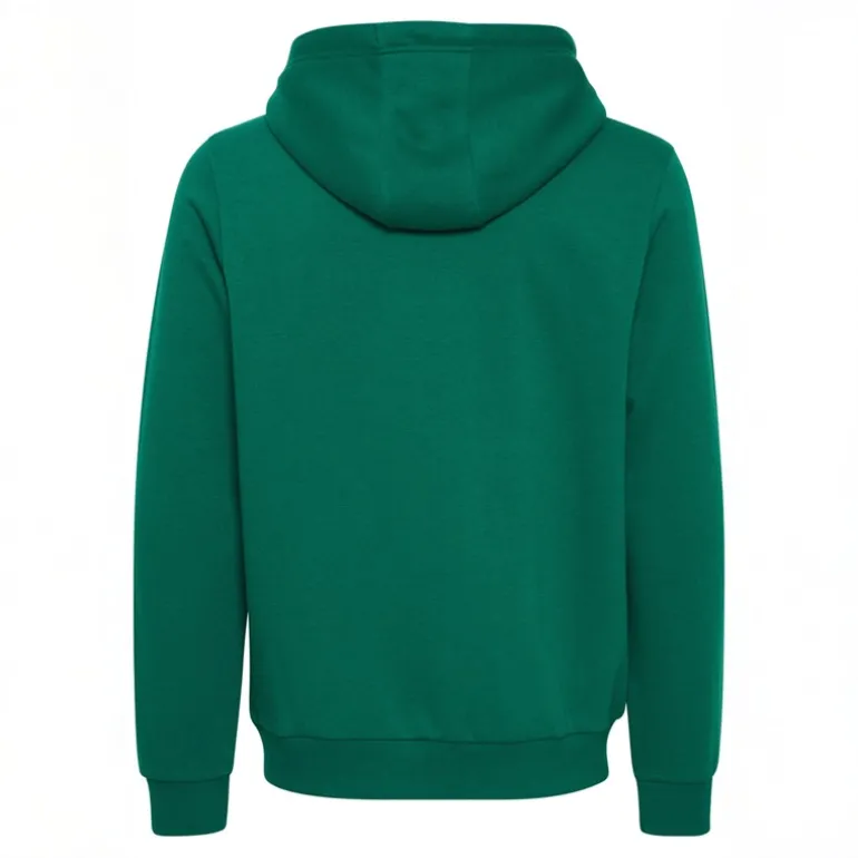 Herre lynlås hoodie Evergreen