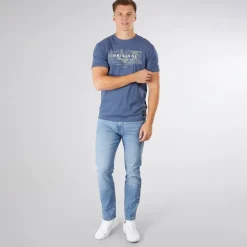 Herre Mappedout T-Shirt Denim