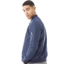 Herre Mash Bomberjakke Blå Blazer