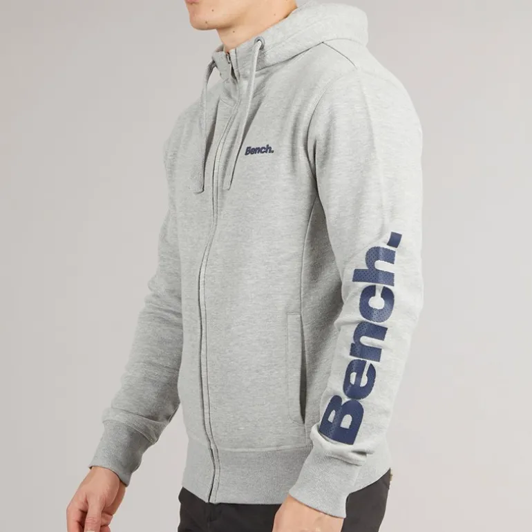 Herre Maslow 22 Lynlås Trøje Grå Melange