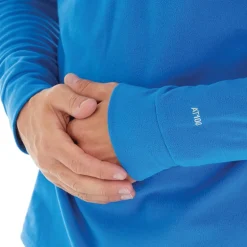 Herre Masonville 1/​2 lynlås Mikro Fleece Blå