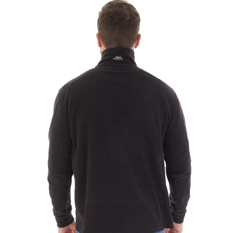 Herre Masonville 1/2 lynlås Mikro Fleece Sort