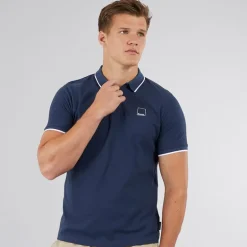 Herre Mata Polo T-shirt Navy