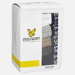 Herre Miller Fem Pak Boxer Trusser Bright White/​Mirage Grey/​Silver Sage/​Beetle/​Sort