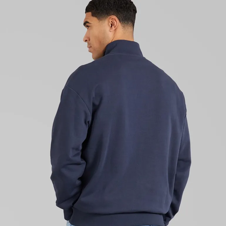Herre Neeler Half Zip Sweatshirt Navy