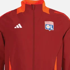 Herre OL Olympique Lyon Præsentationsjakke Team Power Red 2