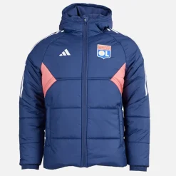 Herre OL Olympique Lyon Vinterjakke Tech Indigo/Hazy Rose
