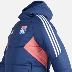 Herre OL Olympique Lyon Vinterjakke Tech Indigo/Hazy Rose