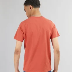 Herre Original HM T-Shirt Sundown Rød