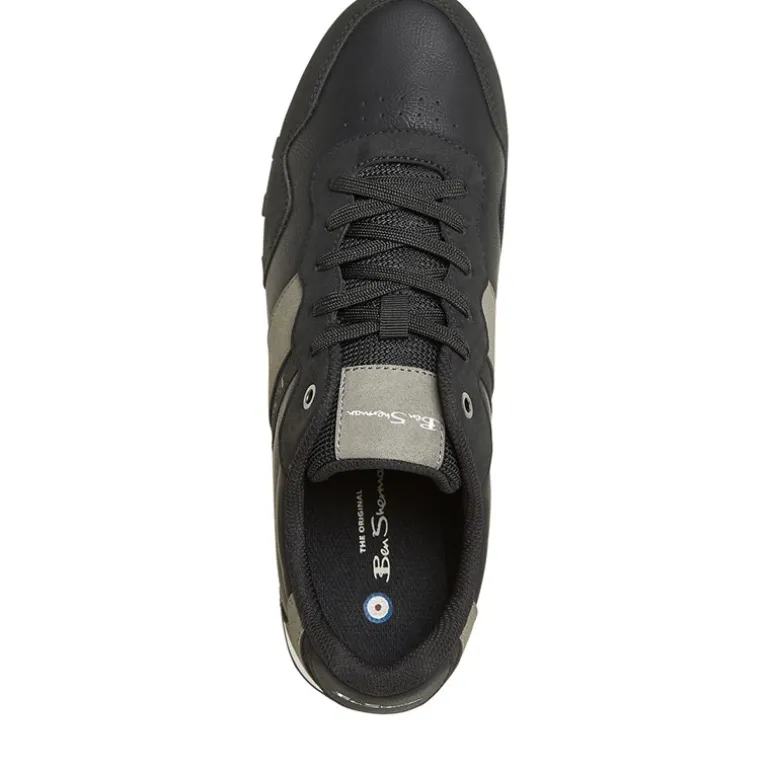 Herre Owen Retro Sneakers Sort/Grå