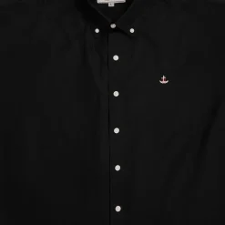 Herre Oxford skjorte Sort