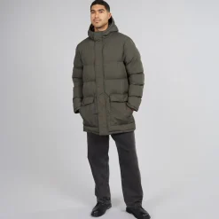 Herre Parka Row Jakke Khaki
