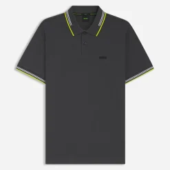 Herre Paul Polo Skjorte Dark Grey
