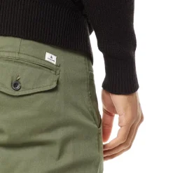 Herre Paul Warner AKM 111 Cargobukser Olivengrøn