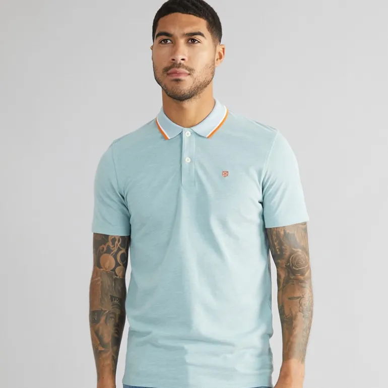 Herre Paulos Noos Kortærmet poloer Blå