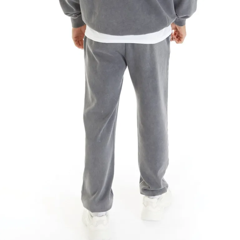 Herre Pigmentfarvede Joggingbukser Stål