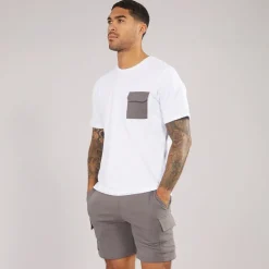 Herre Pocket Sæt Hvid / Castlerock