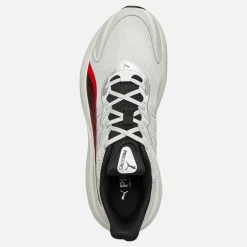 Herre Pulse Pro Neutral Støddæmpet Løbesko Feather Gray/​ Black/​For All Time Red