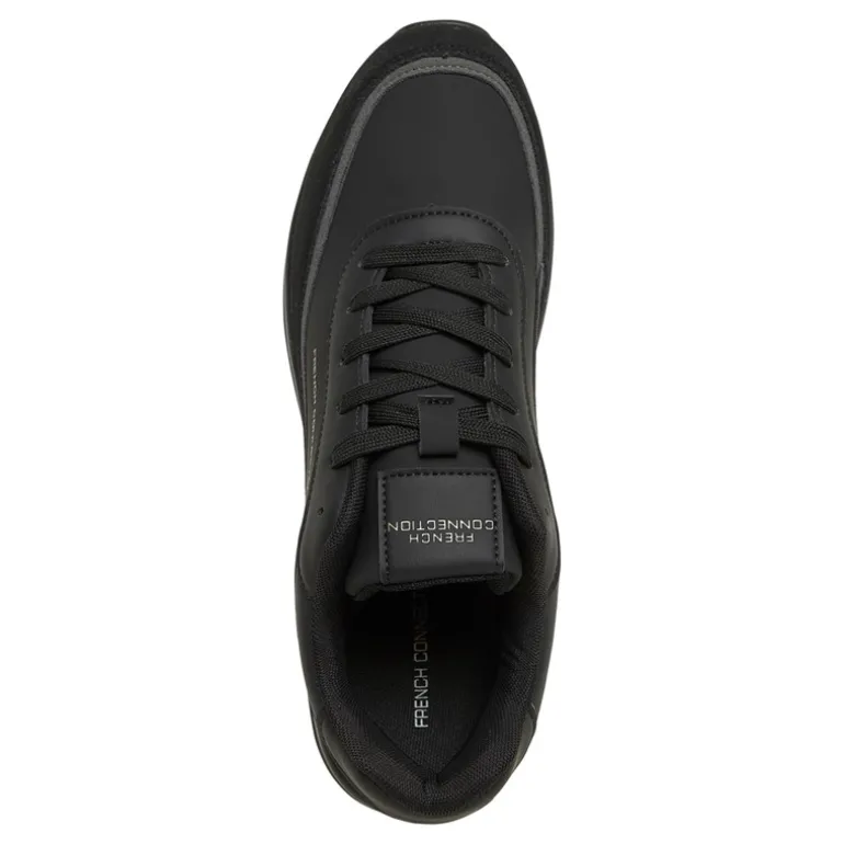 Herre PU/Suede Sneakers Sort
