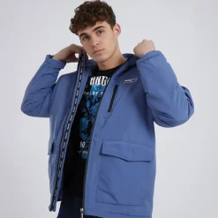 Herre Ranchez Jakke Mellemblå